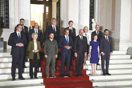 Bulgarian Prime Minister Nikolai Denkov participated in an informal meeting of leaders of EU member states, Western Balkan countries, Moldova and Ukraine in Athens